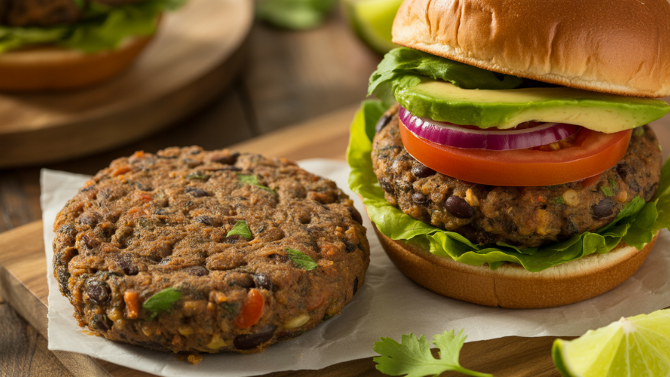 black bean burgers