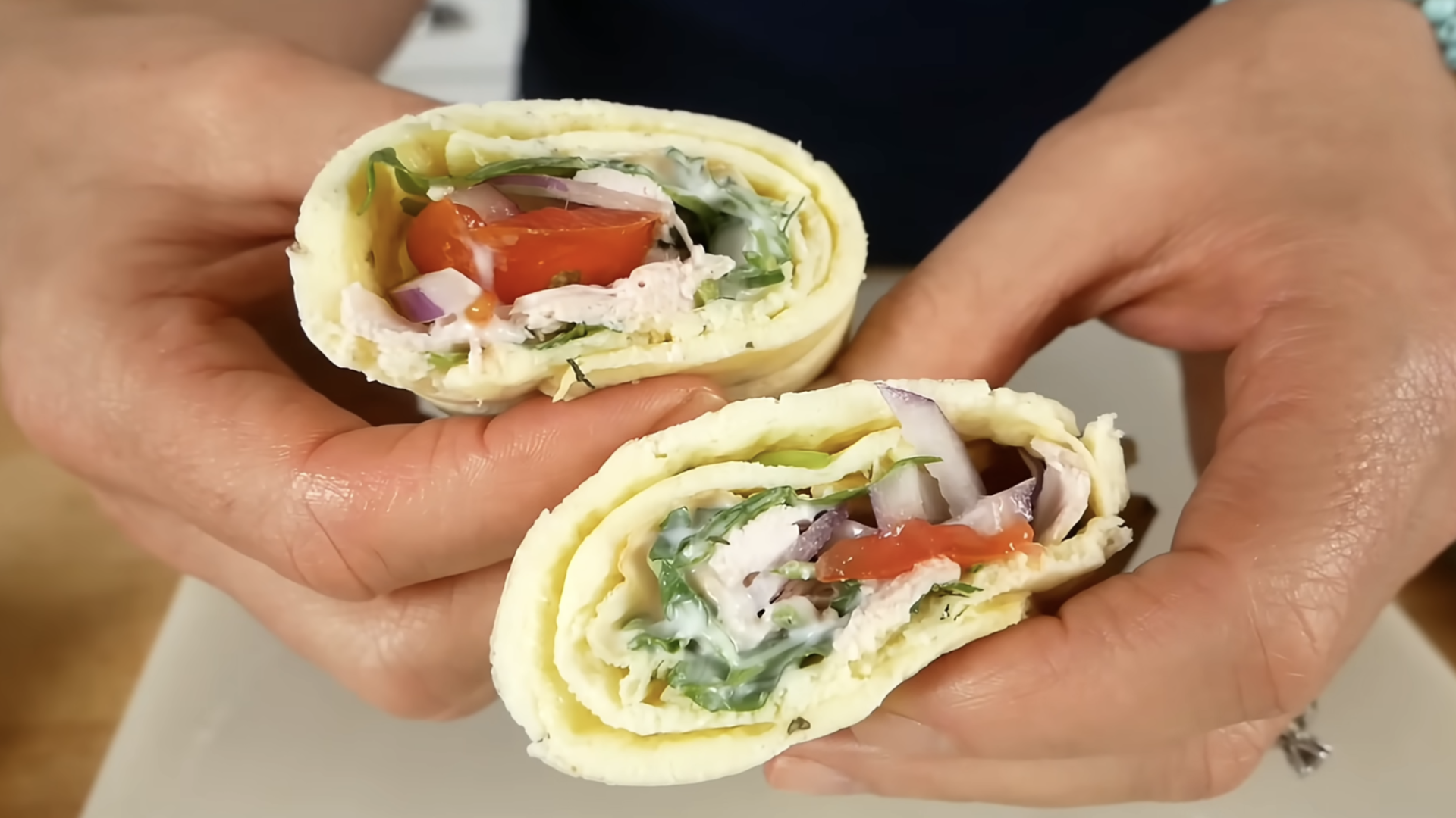 build a simple high protein wrap