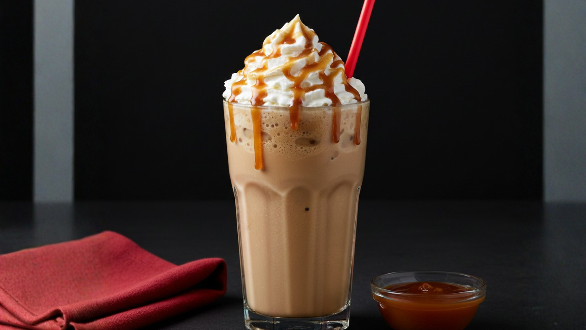 caramel frappe