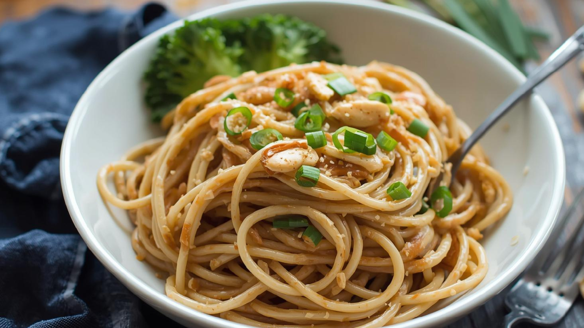 creamy tossed peanut