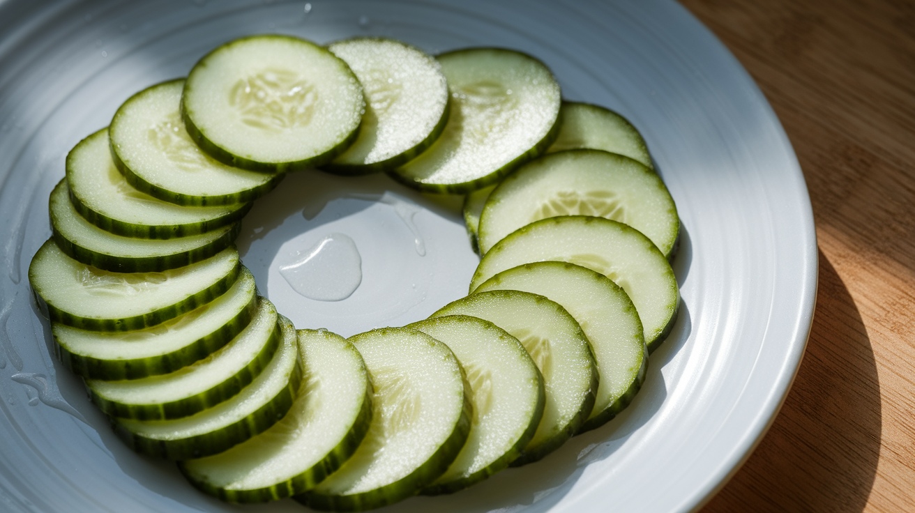 cucumber slices