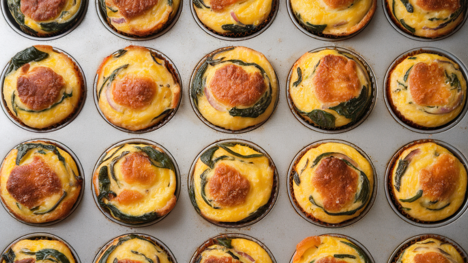 egg and veggie muffin cups