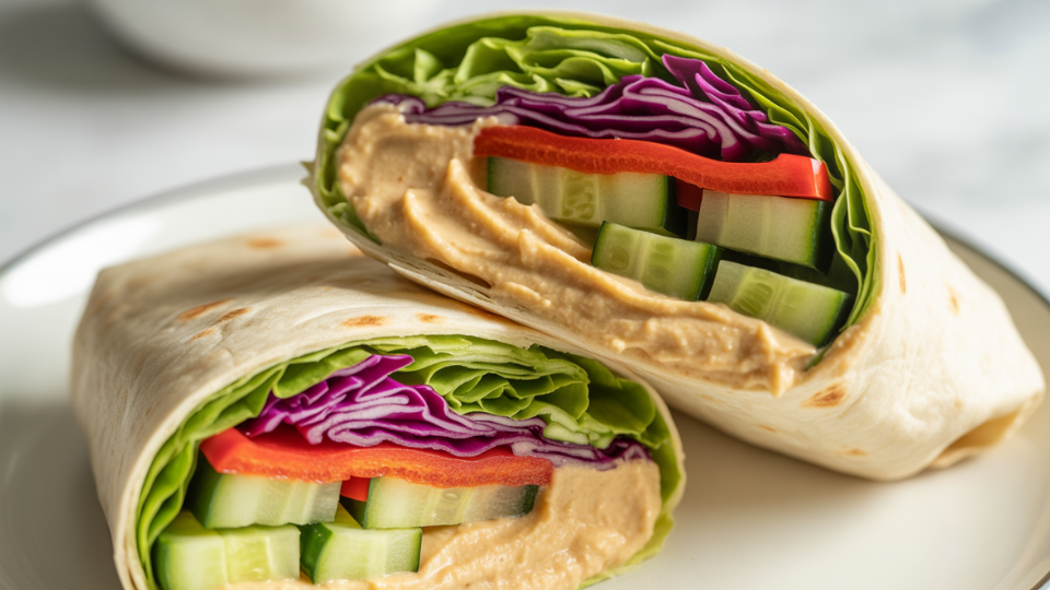hummus wrap