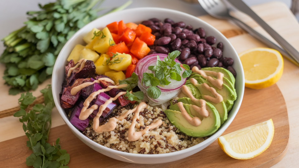 quinoa buddha bowl
