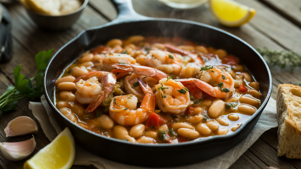 shrimp and beans recipe