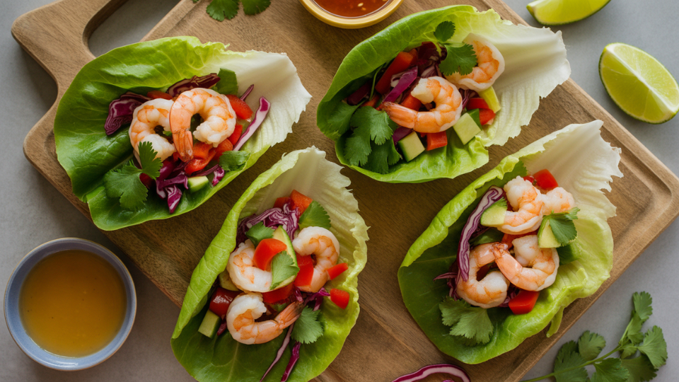 shrimp lettuce wraps recipe