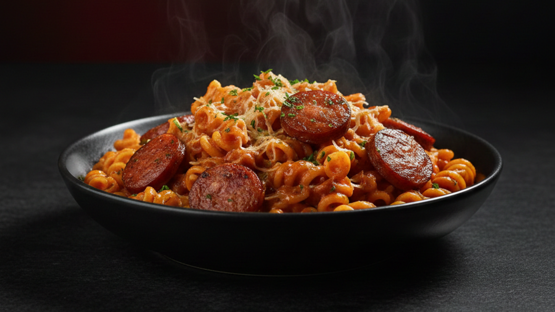 smoked sausage pasta