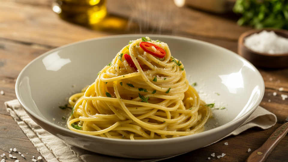 spaghetti aglio e olio