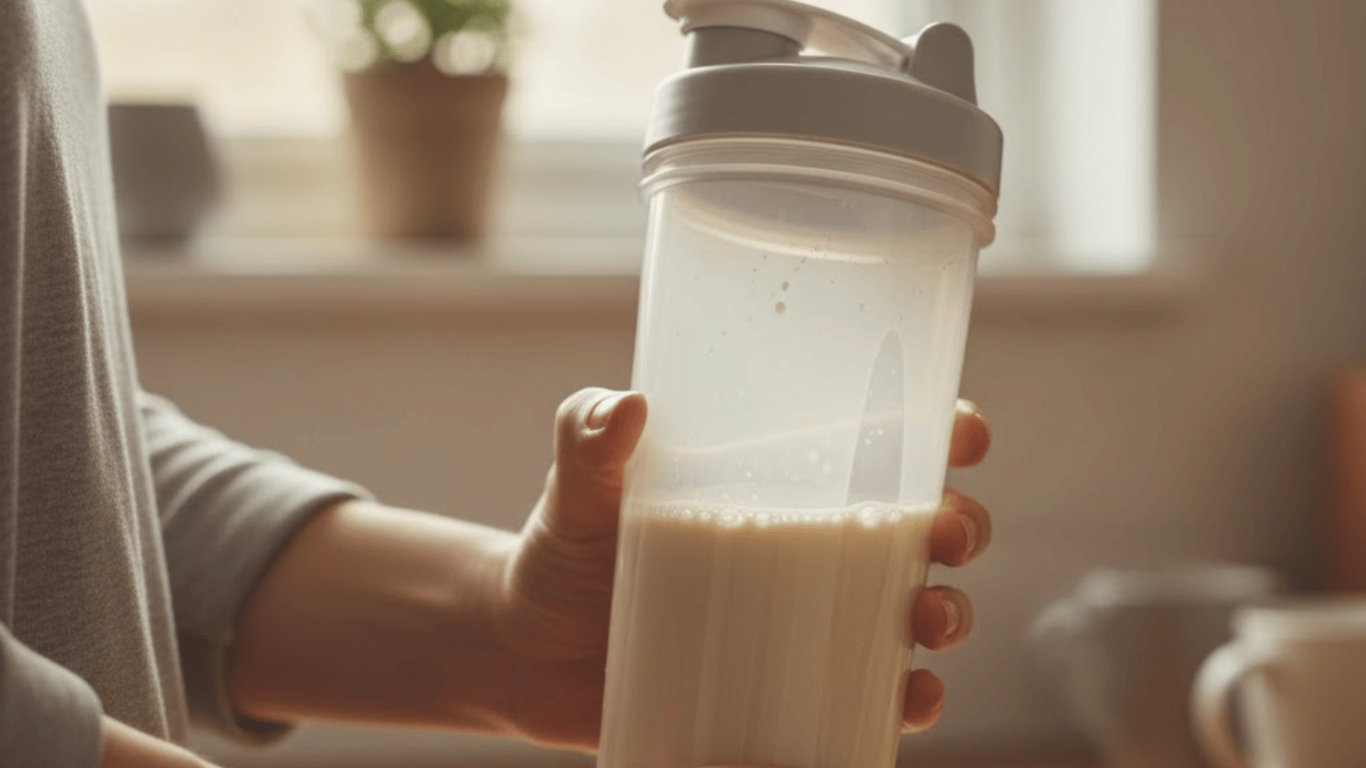 step-2-mix-protein-powder-with-milk