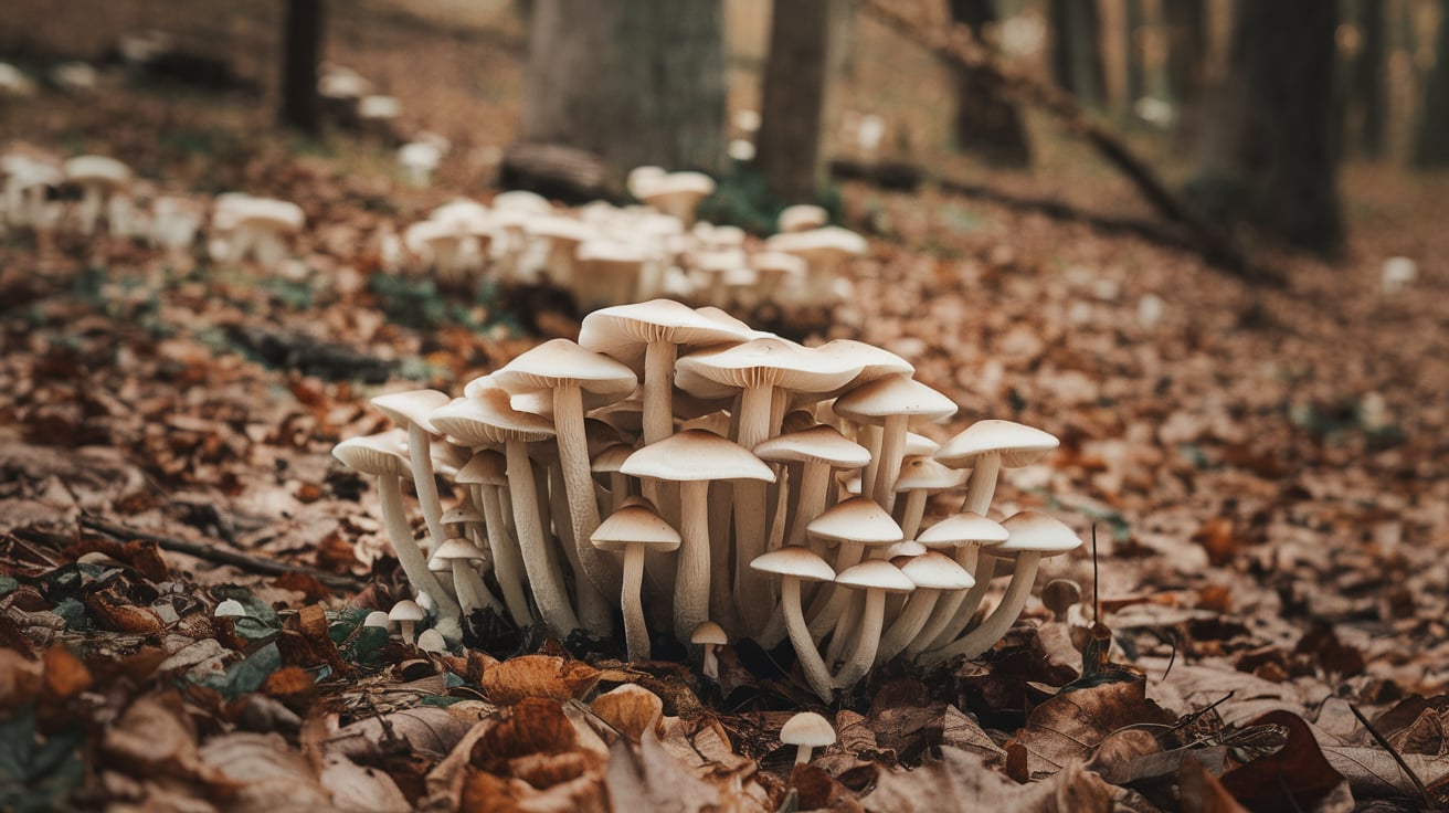 white mushroom