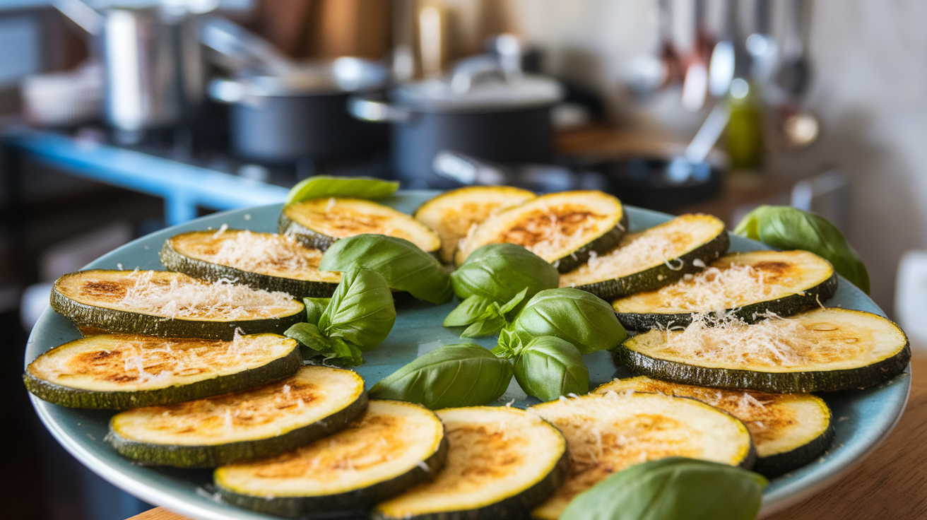 zucchini slices